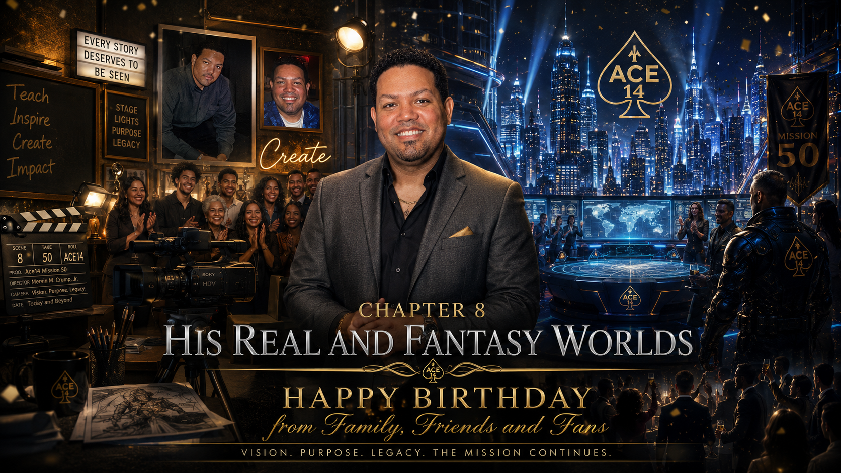Chapter 8: Happy Birthday from Family, Friends and Fans